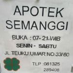 Gambar Apotek Semanggi Posisi Assistant Apoteker