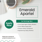 Gambar Emerald Apartel Posisi Front Desk Agent (daily worker)