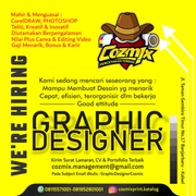 Gambar Cozmix Printing Banjarbaru Posisi Graphic Designer